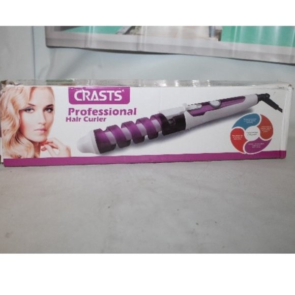 New in Box Professional Spiral Hair Curler Curling Styling Wand - Picture 1 of 4